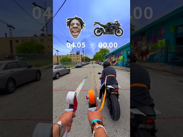 🏃🏿 💨 SPEED VS SPORT BIKE ⚡️
