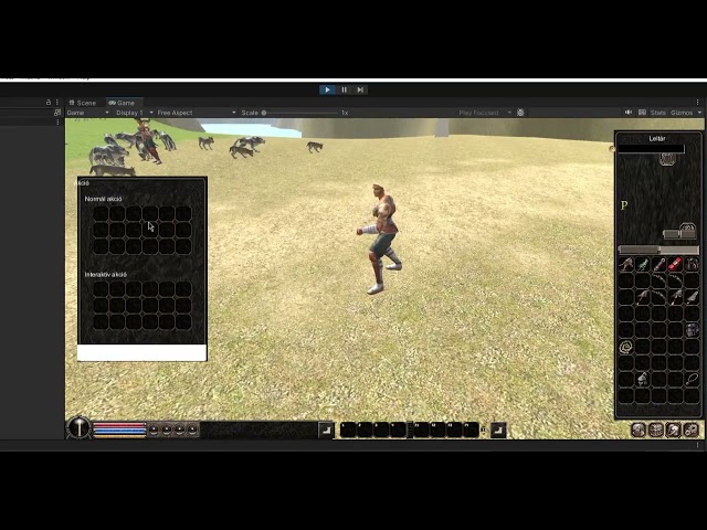 Metin2 unity engine implement. #3 Inventory test