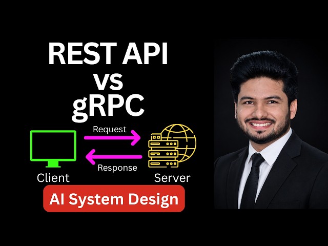 AI System Design - gRPC vs REST API