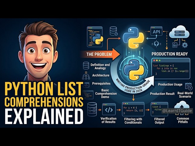 Python List Comprehensions Explained | Write Production-Grade Code in 2026