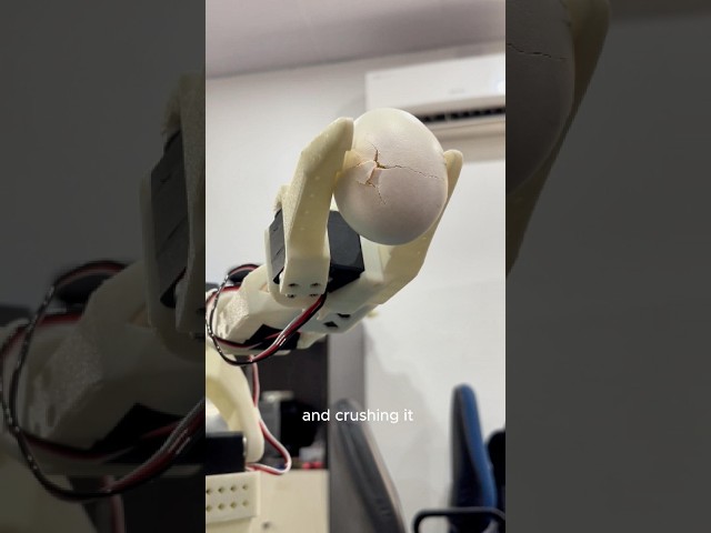 How much can a robotic arm actually lift? #shorts #robots #electronics