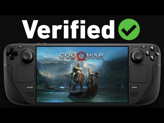 God of War on Steam Deck OLED | All Settings
