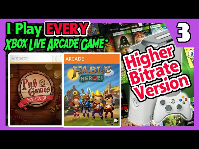 Fable 2 Pub Games, Fable Heroes (on XBLA)(higher bitrate)