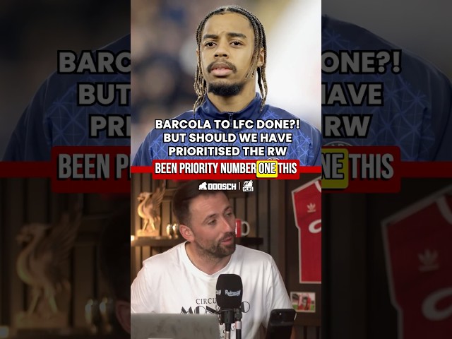 Barcola to LFC DONE?! But What About RW? #LiverpoolFC #lfc #lfcnews #theredmentv