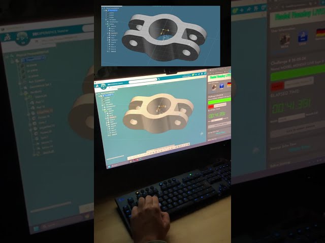 CAD Speedmodeling in the Dark #3dprinting #cad #3dmodel #cnc #autocad #solidworks