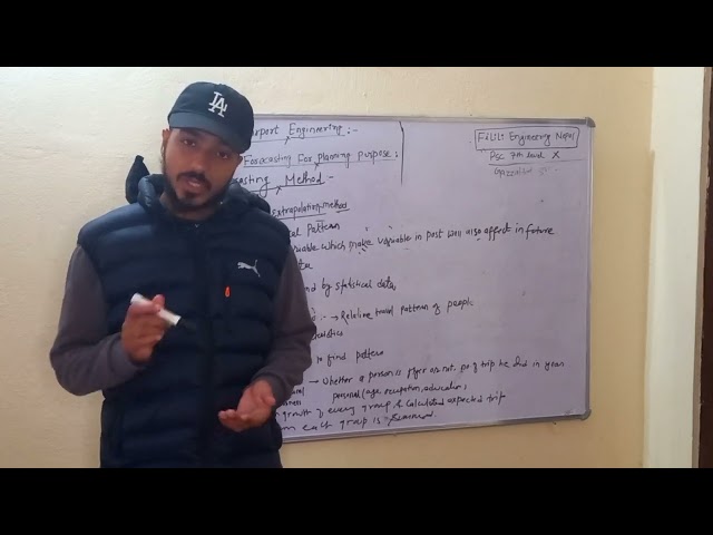 Airport .4.2.2.2 Method of Forecasting..Engineering loksewa 7th level