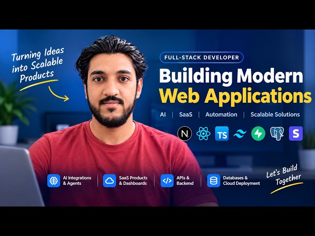 Full-Stack Developer | AI, SaaS & Web Application Development