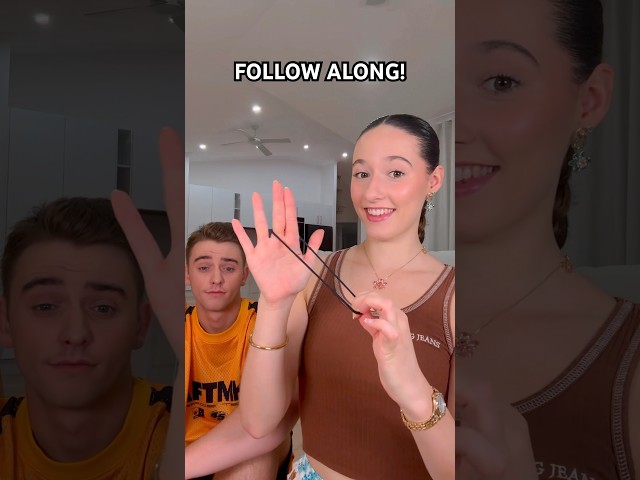 CAN YOU DO IT? 😳🤔🤣 VIRAL TIKTOK HAIR TIE TRICK TUTORIAL? 👀 #shorts #viral #trend #tutorial