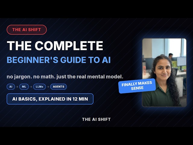 AI Explained: How AI Works - The Beginner's Guide! #AI  #ML #LLM #GenerativeAI #AIAgents
