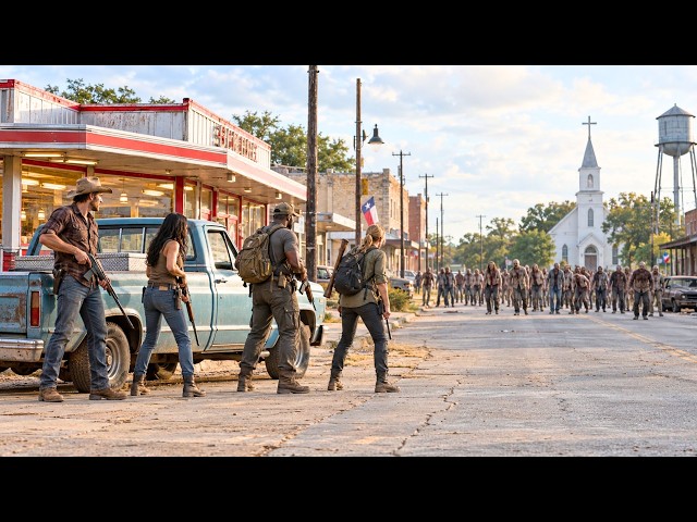 Action Movie | A Texas Town Fights a Zombie Apocalypse! | Free movies