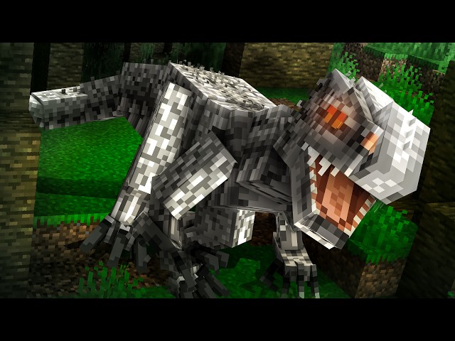 I Tamed a JURASSIC WORLD Dragon in HTTYD Minecraft!