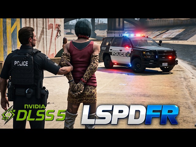 GTA 5 Mods LSPDFR with DLSS 5 4k HD Realism - Unexpected Warrants