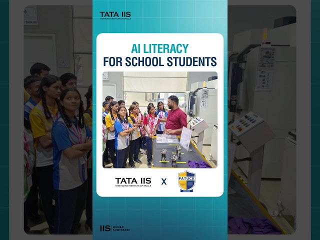 Students from Patuck Technology High School participated in the AI Everyday Course.