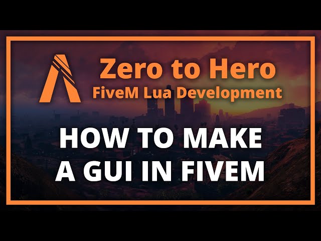 FiveM Lua GUI Notifications and Alerts Scripting (Zero to Hero Episode 6)