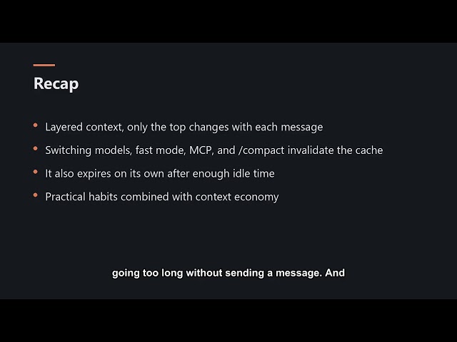 Claude Code #29 — Prompt caching and cost optimization