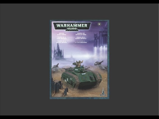 Warhammer 40K  Imperial Guard Chimera Scale Model Review