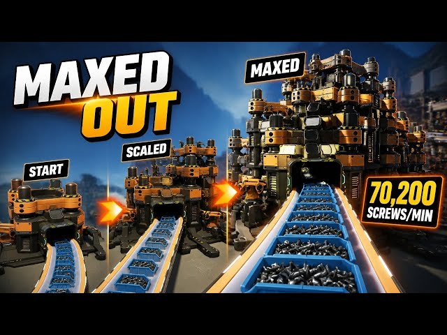 Stop Producing Screws Wrong in Satisfactory 1.1
