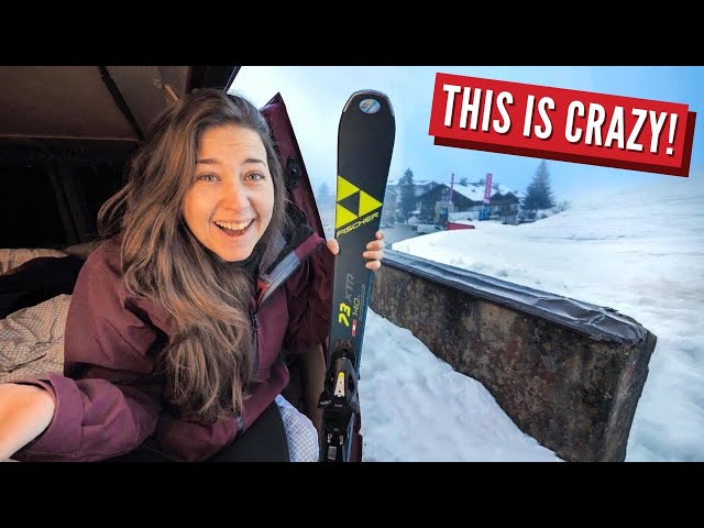 Vanlife Skiing! Austria's Most Expensive Resort On A Budget