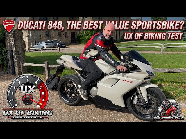 The UX of Biking - 2010 Ducati 848, UX review and road test. #ducati #ducati848evo #ducatisuperbike