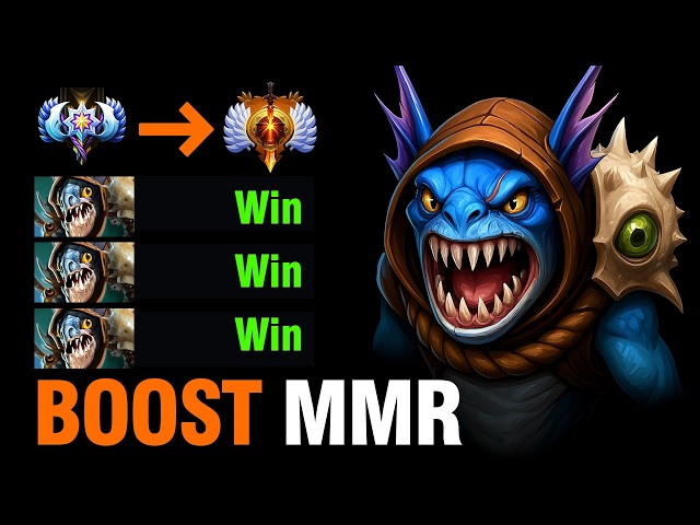 INSANE Slark Carry Gameplay 7.41b – Immortal Player Dominates & Boosts MMR #dota2