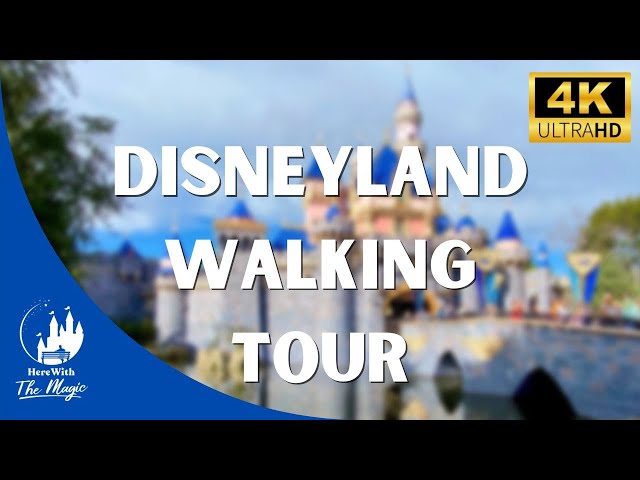 Disneyland Walking Tour (4K HD)