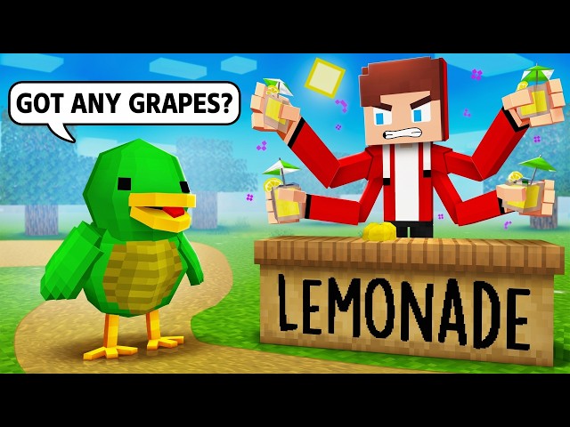 JJ vs Mikey DUCK SONG! - Maizen Minecraft Animation