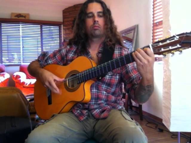 DIO "Rainbow in the Dark" (acoustic)  Ben Woods on flamenco guitar