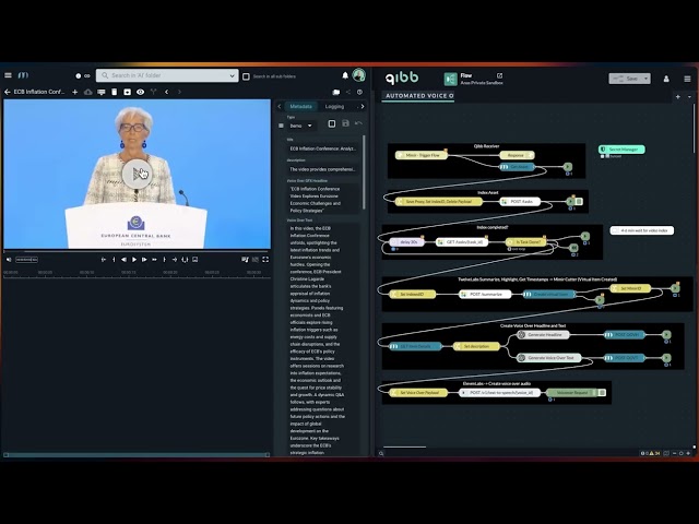 Automated social clip production with qibb | use case
