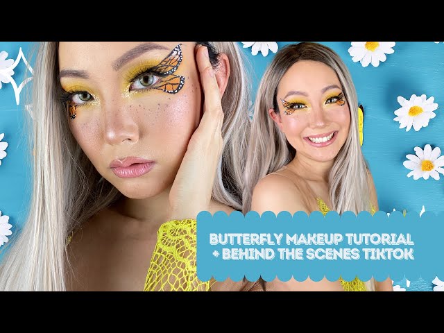 Butterfly Makeup Tutorial and Behind the Scenes Tiktok