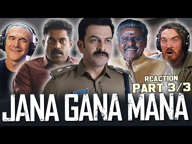 JANA GANA MANA Movie Reaction 3/3!! | Prithviraj SukumaranSuraj | Venjaramoodu