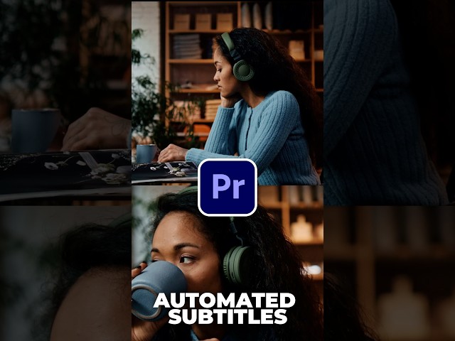 Create Subtitles in Under 1 Minute in Adobe Premiere Pro