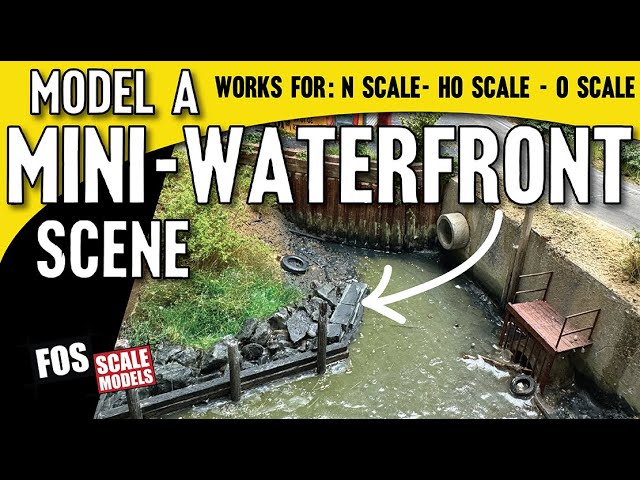 Model A Waterfront Scene