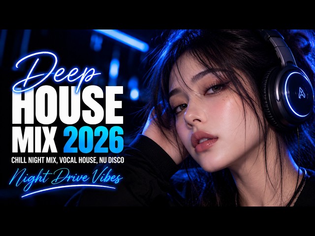 LIVE 24/7 | Deep House Mix 2026 🔥 Late Night Deep House, Vocal House & Nu Disco