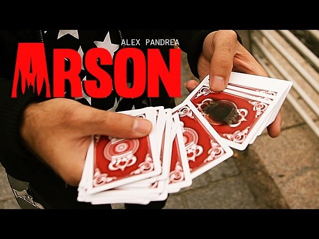 Arson by Alex Pandrea (DVD + Gimmicks)