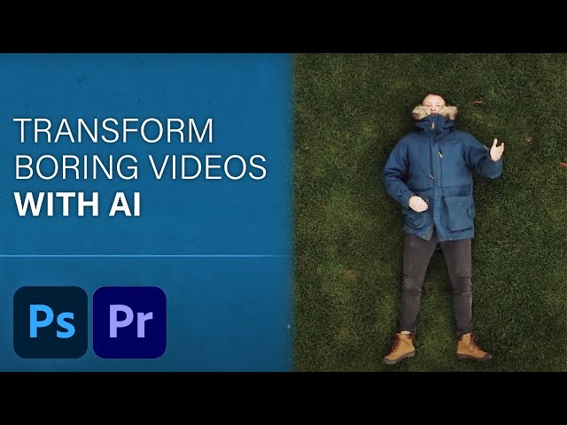 Enhance Videos w/ Generative Fill in Photoshop & Premiere Pro | Photoshop in Five | Adobe Photoshop