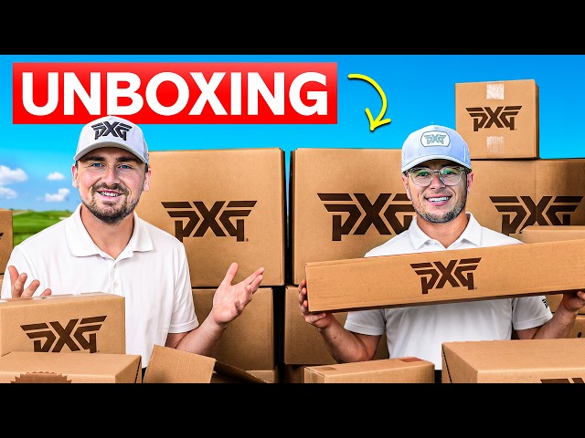 BRAND NEW PXG UNBOXING - NEW RANGE of golf clubs for 2026