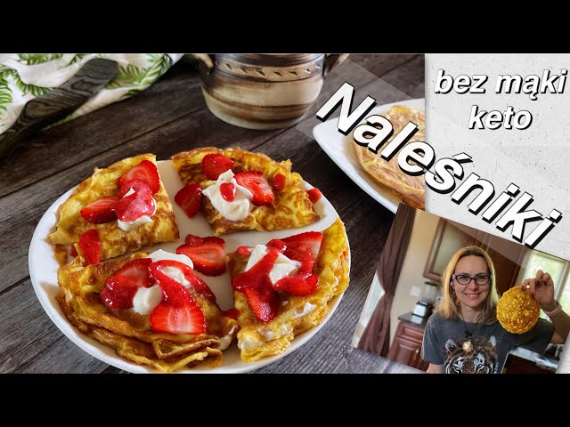 2-Ingredient CREPES! 🥞 flourless, keto breakfast, dessert