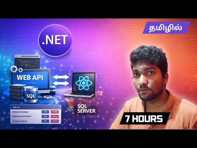 .NET Full Stack Tutorial for Beginners | ASP.NET Core Web API + React + SQL Server