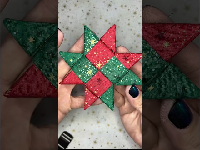 Folded Star Ornaments.... In July