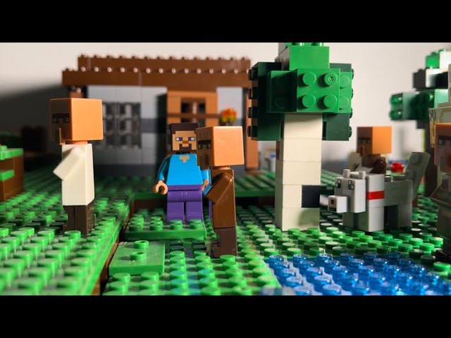 Is Roy leaving? LEGO Minecraft | Stop Motion animation 