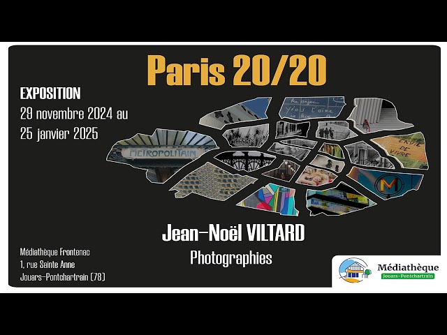 The immersive experience (VR360 3D) of the exhibition "Paris 20/20"