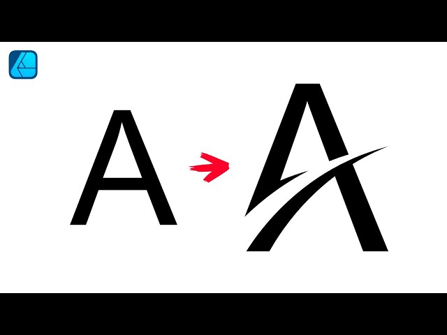 Custom Letter Logo Tutorial In Affinity Designer