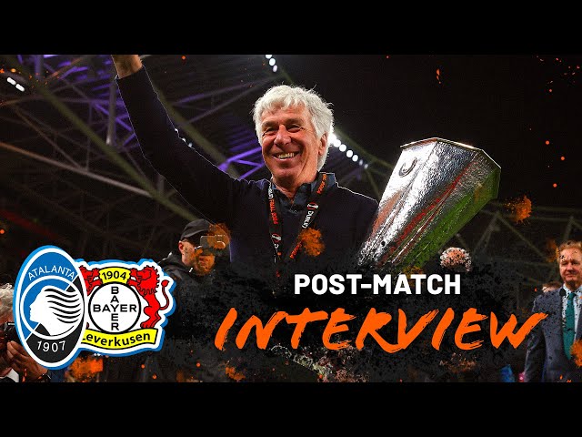 Europa League Final | Atalanta-Bayer Leverkusen 3-0 |  "We played a perfect match". -ENG SUBs