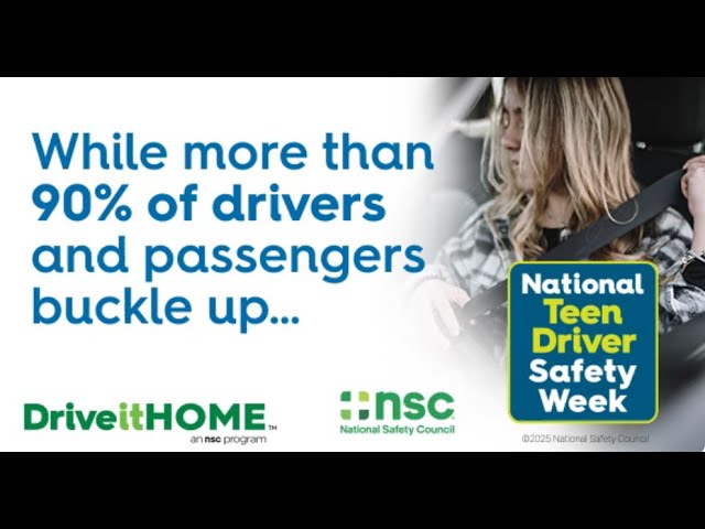 National Teen Driver Safety Week: Seat Belt Safety