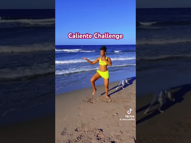 Nuestra bellisima Mercy de Kazzabe se une al #CalienteChallenge 🔥🔥🔥 ya hiciste el tuyo?
