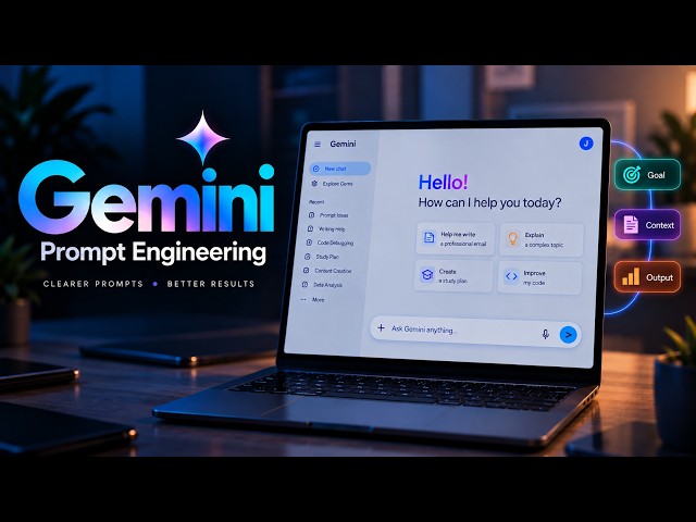 Google Gemini Prompt Engineering Tutorial | Write Better Prompts & Get Better AI Results