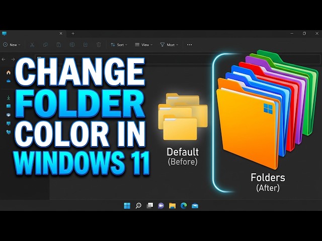 How to Change Folder Color in Windows 11