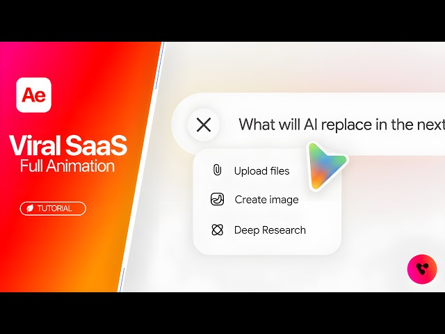 Viral SaaS Animation in After Effects | Step-by-Step Tutorial