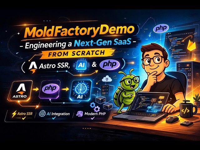MoldFactoryDemo - Engineering a Next-Gen SaaS from Scratch (Astro SSR, AI & PHP)