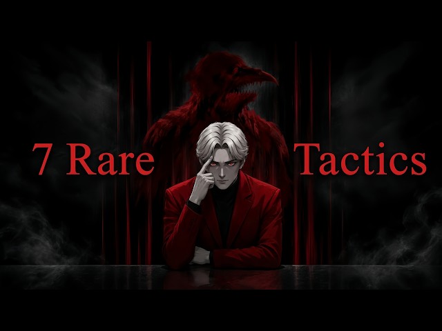 7 Rare Manipulation Tactics That Master Manipulators Use